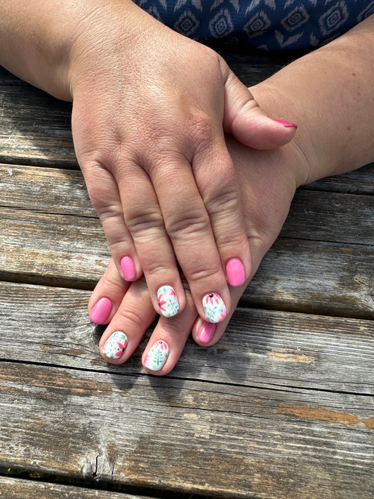 Bio Sculpture Gel - Nail Art (per nail)