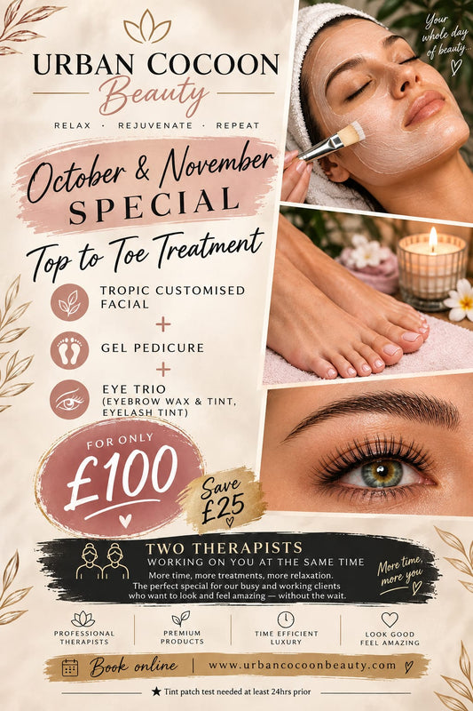 Top to Toe Indulge (October & November Special)